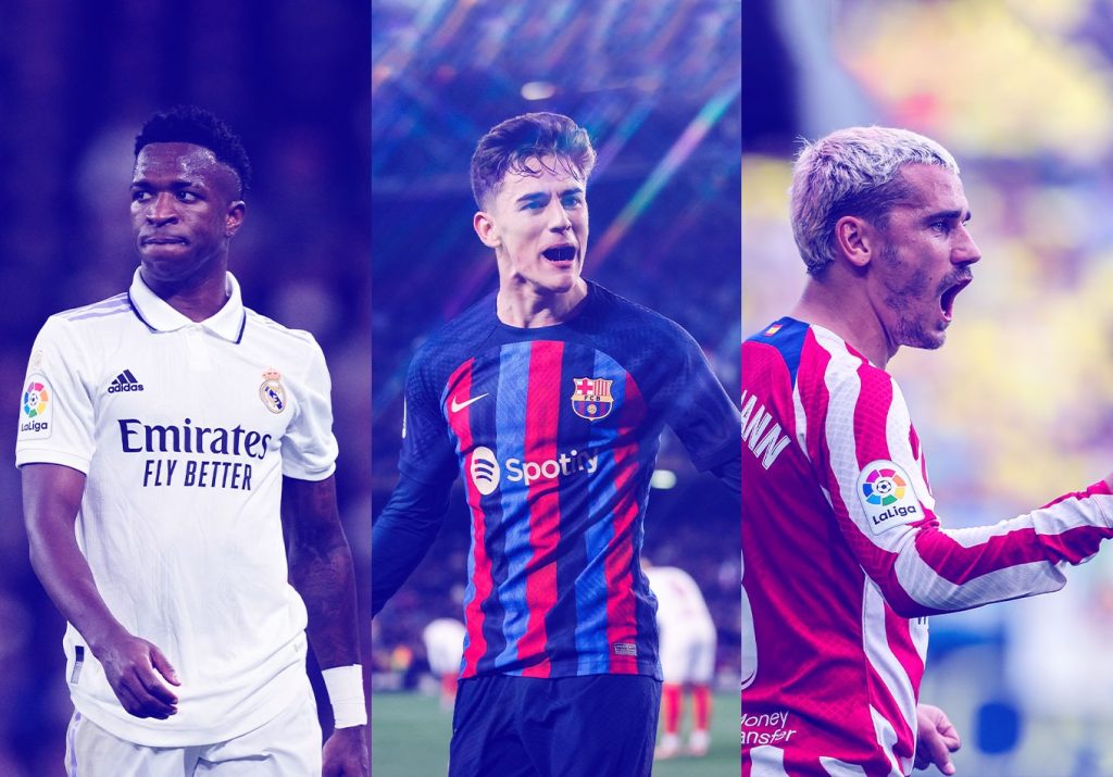 Nhiều cầu thủ xuất sắc đã và đang thi đấu tại La Liga Nhiều cầu thủ xuất sắc đã và đang thi đấu tại La Liga