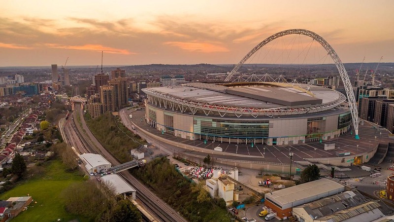 Sân vận động Wembley chính là niềm tự hào của nước Anh