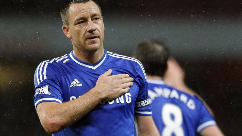 Cầu thủ John Terry có một hành trình đáng tự hào với Chelsea